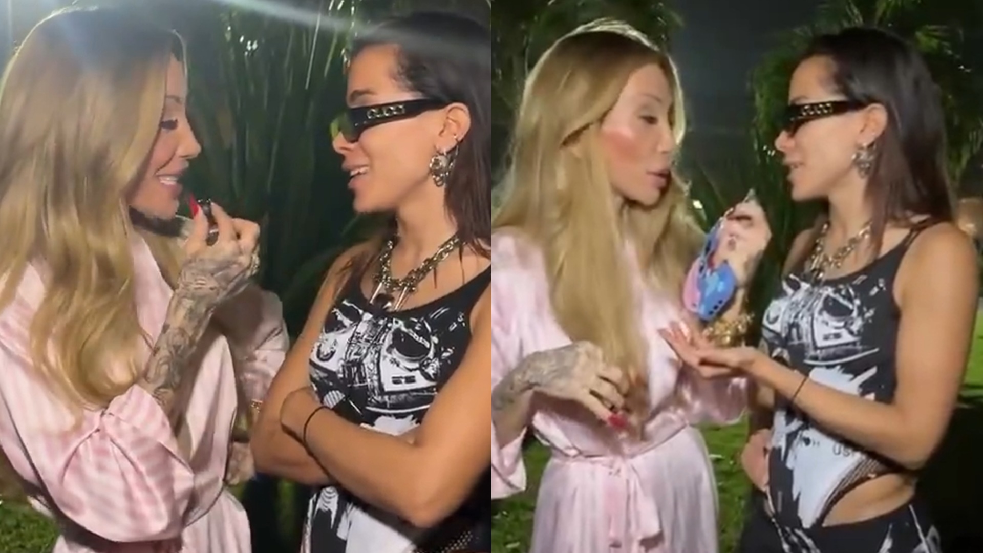 Anitta dá patada em Maya Massafera após ter plásticas criticadas: ‘Artificial demais’