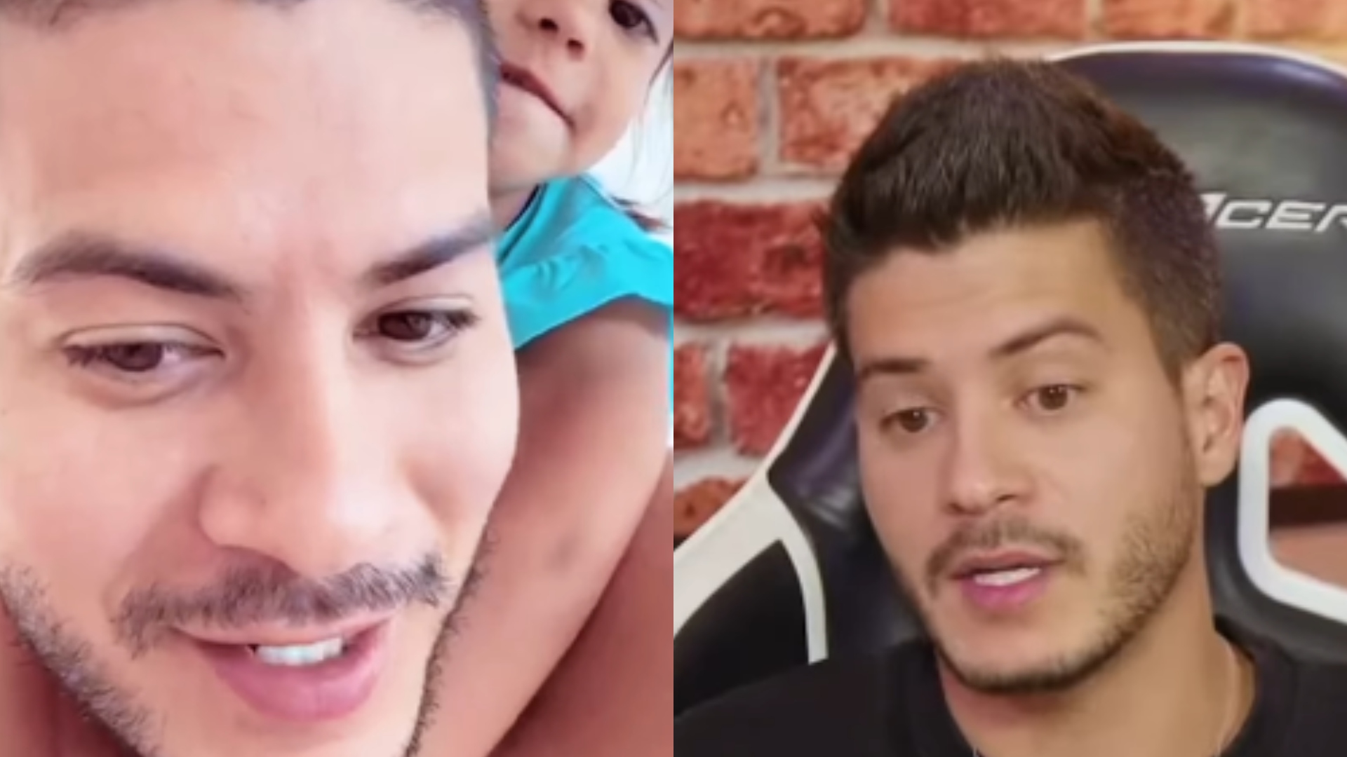 Arthur Aguiar abre o jogo sobre diagnóstico da filha: ‘É uma coisa bem recente’