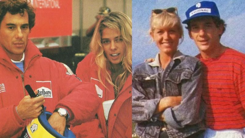 Ayrton Senna teve longa lista de ex-namoradas; relembre os relacionamentos do piloto