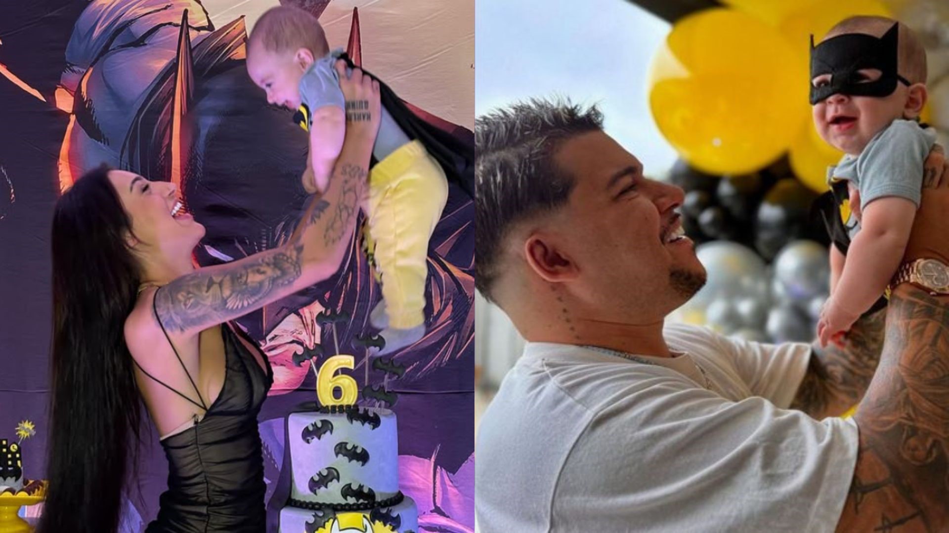 Bia Miranda e Buarque exibem detalhes da festinha de 6 meses do filho: ‘Mais lindo’
