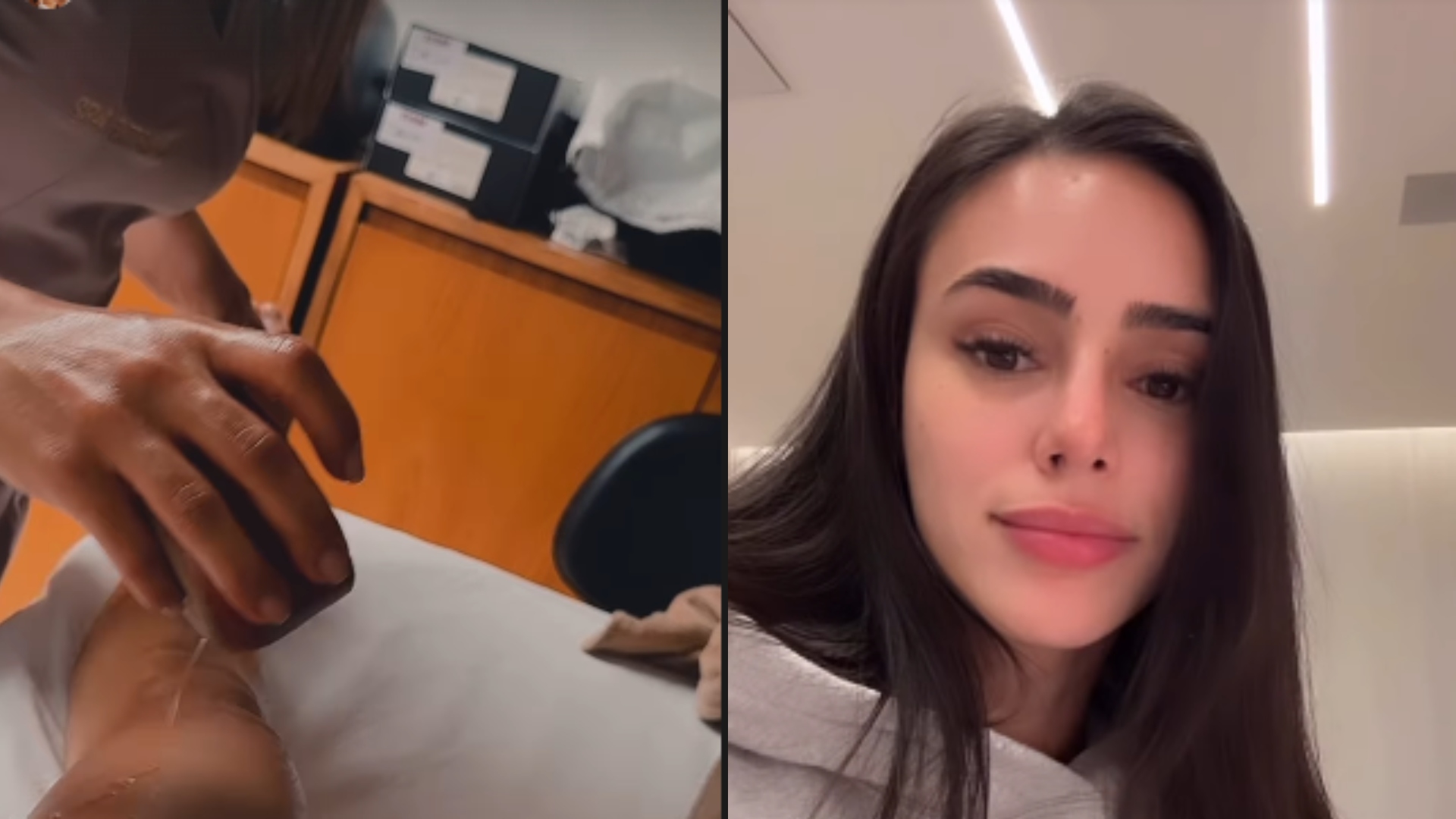 Massagem com vela? Bruna Biancardi faz tratamento inusitado em prol da beleza