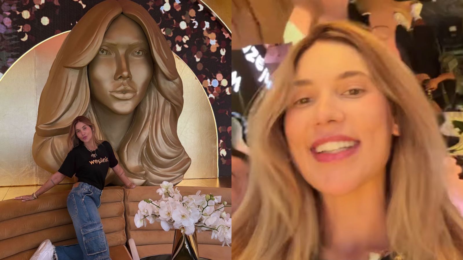 Busto gigante! Virginia mostra detalhes da festa luxuosa de 50 milhões; confira