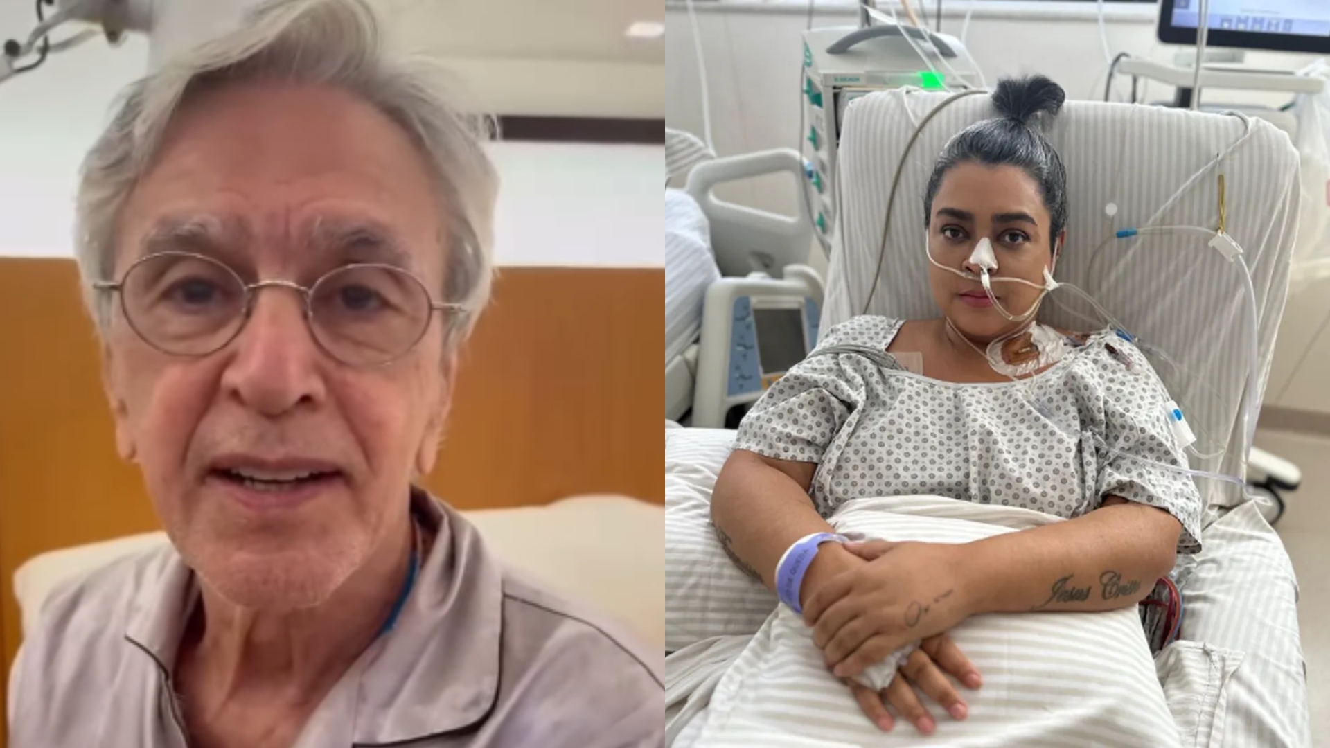 Caetano Veloso manda recado para Preta Gil, que segue internada: ‘Sobrinha preferida’