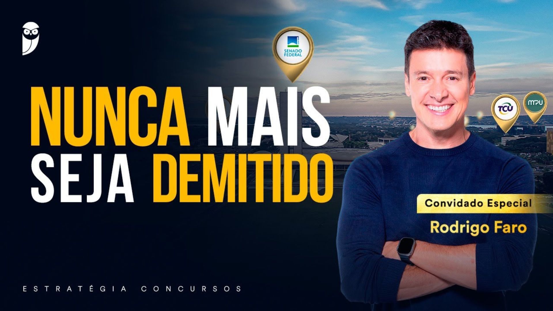 Demitido da Record, Rodrigo Faro dá palestra para ensinar a nunca perder o emprego
