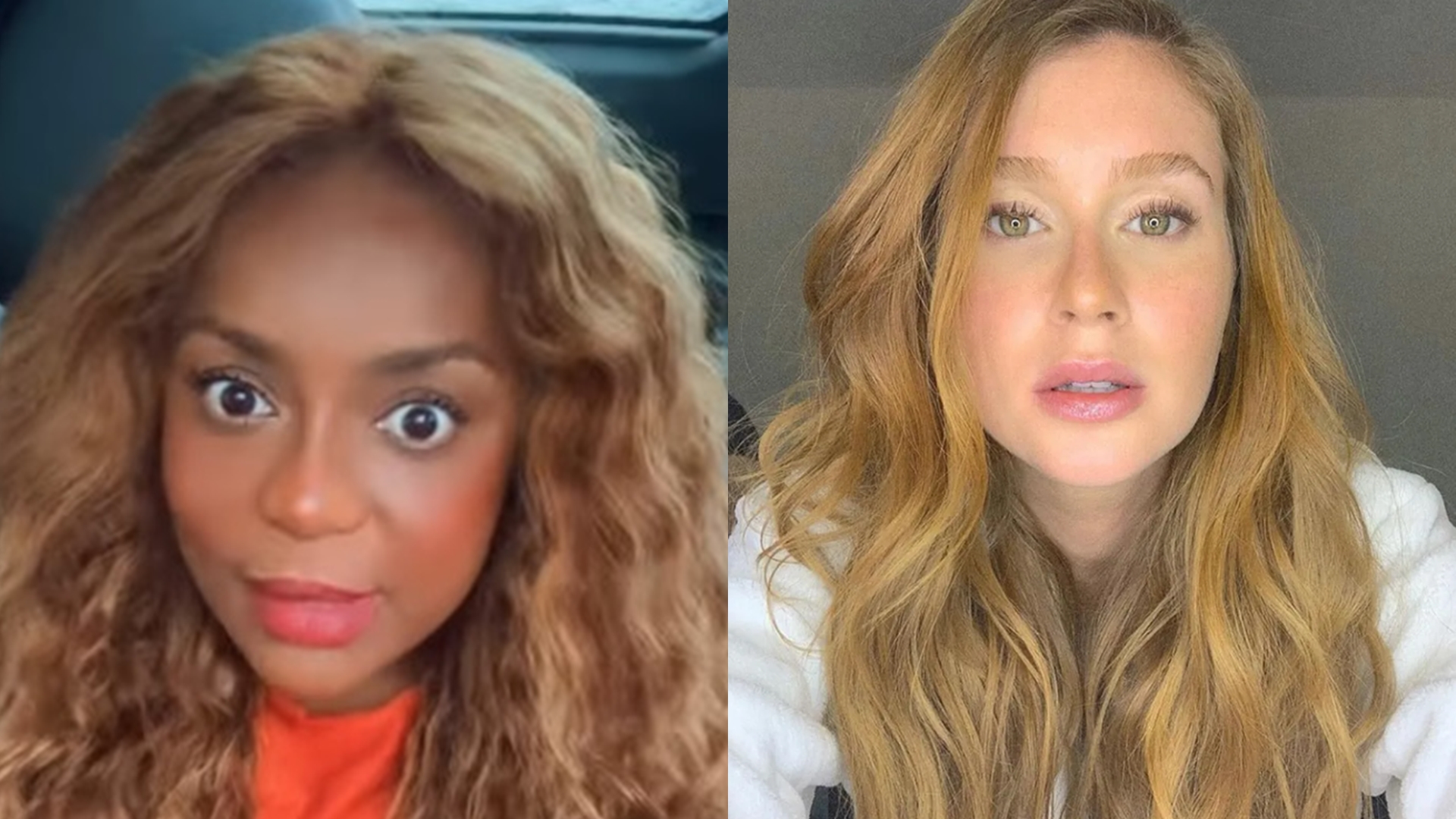 Marina Ruy Barbosa faz pedido para Cariúcha: ‘Avisa aos seus seguidores’