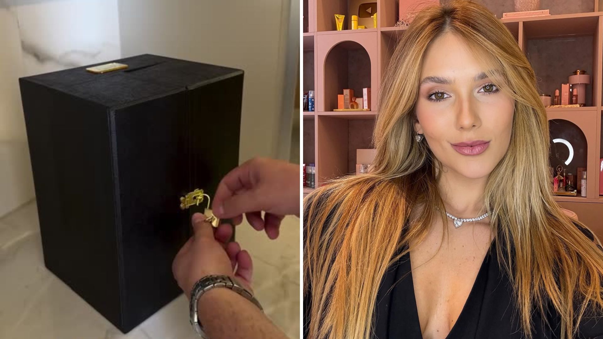Convite de Virginia para festa de 50M tem cadeado e surpresa glamourosa: veja