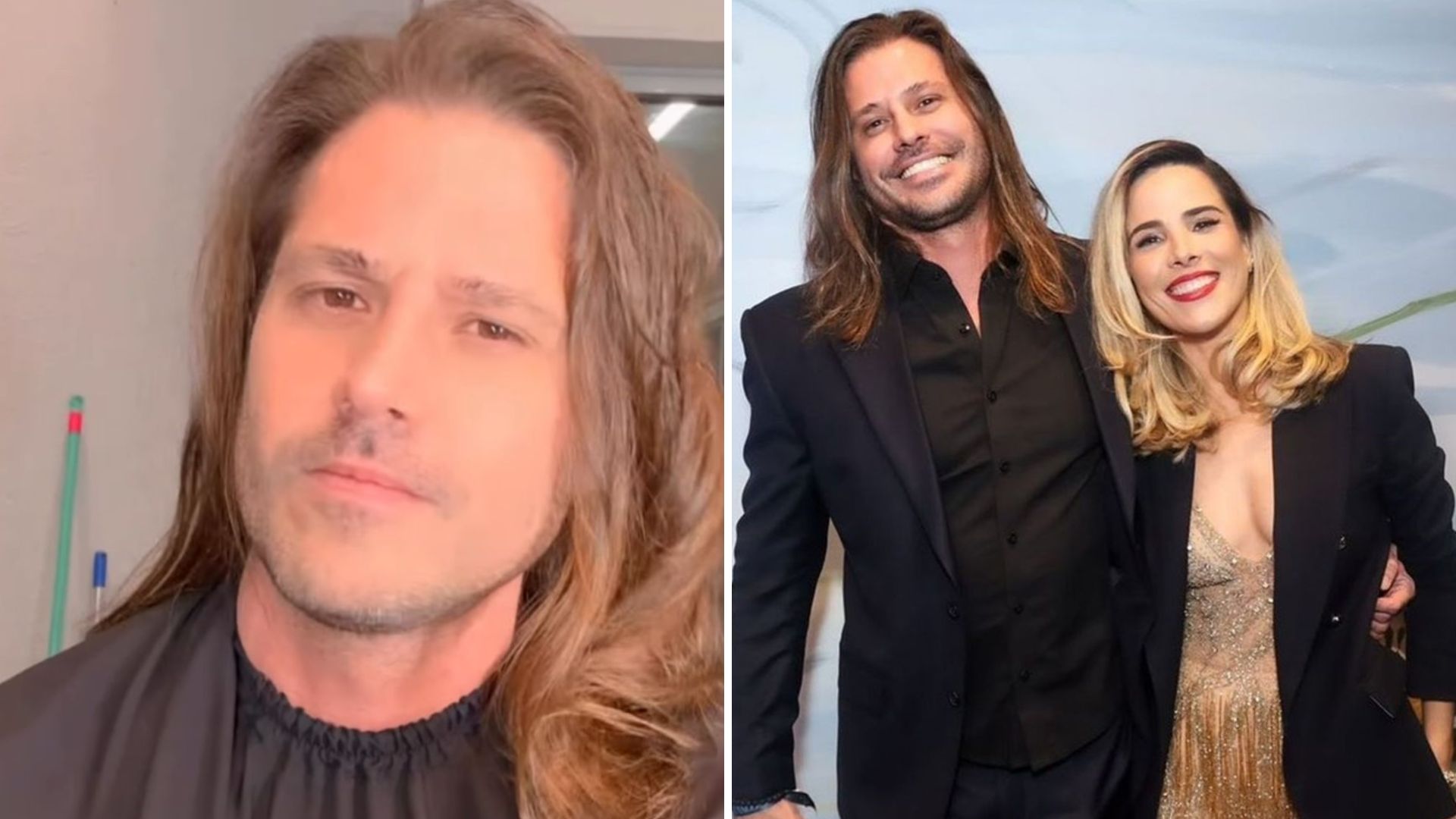 Dado Dolabella abandona cabelão por sugestão de Wanessa Camargo: ‘Assim?’