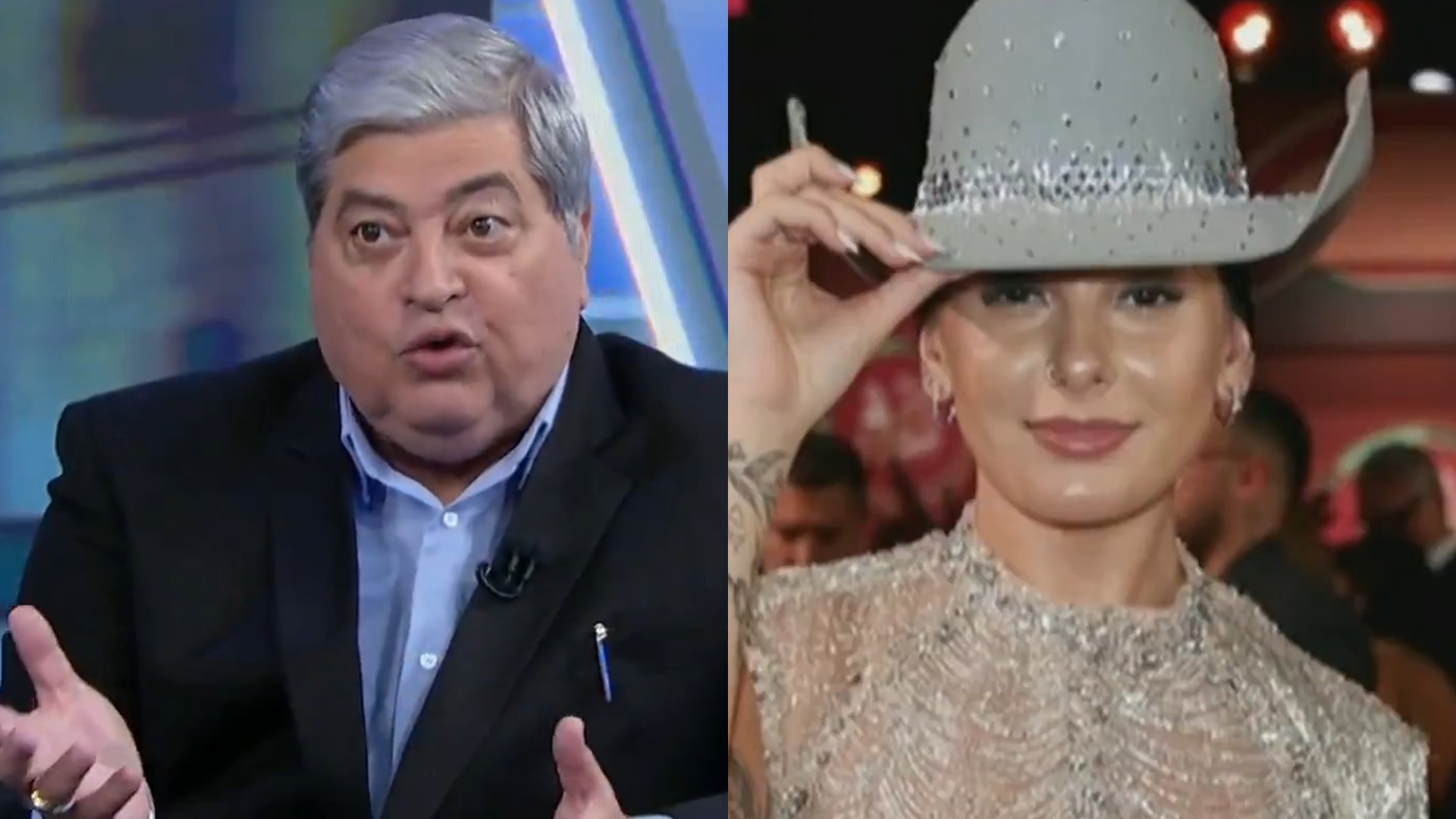 Datena dá opinião sobre Ana Castela após novo término: ‘Tem algo espiritual por trás’
