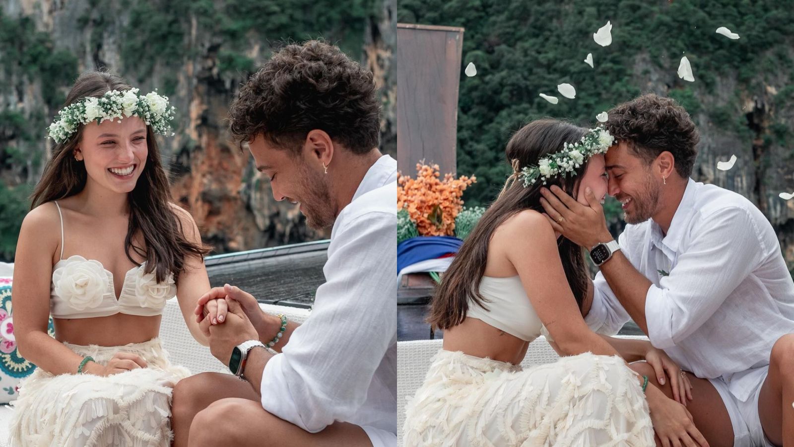 De novo? Larissa Manoela e André Luiz Frambach se casam pela terceira vez