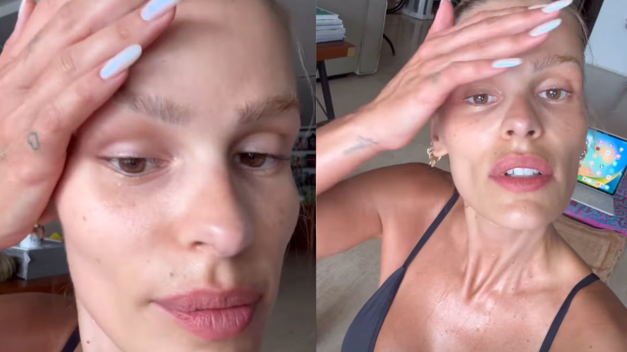 Yasmin Brunet exibe tanquinho e revela surpresa em momento de malhação: ‘Morri’