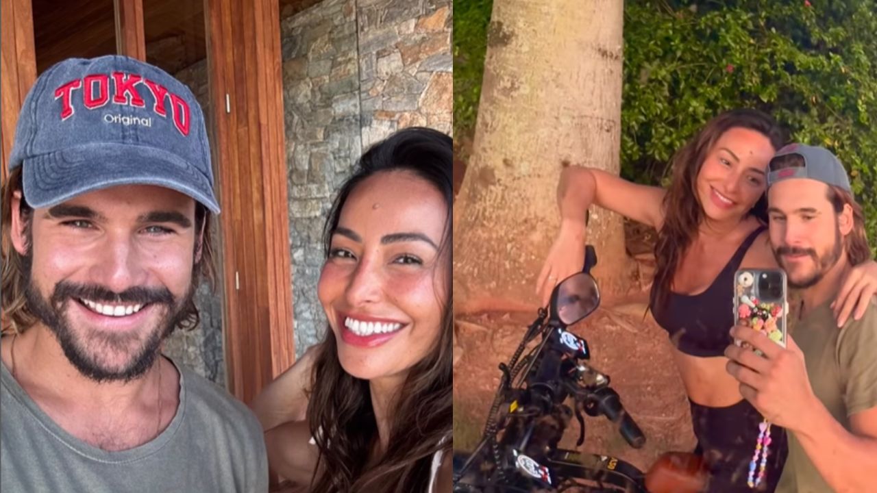Nicolas Prattes fala sobre relacionamento a distância com Sabrina Sato: ‘Dar jeito’