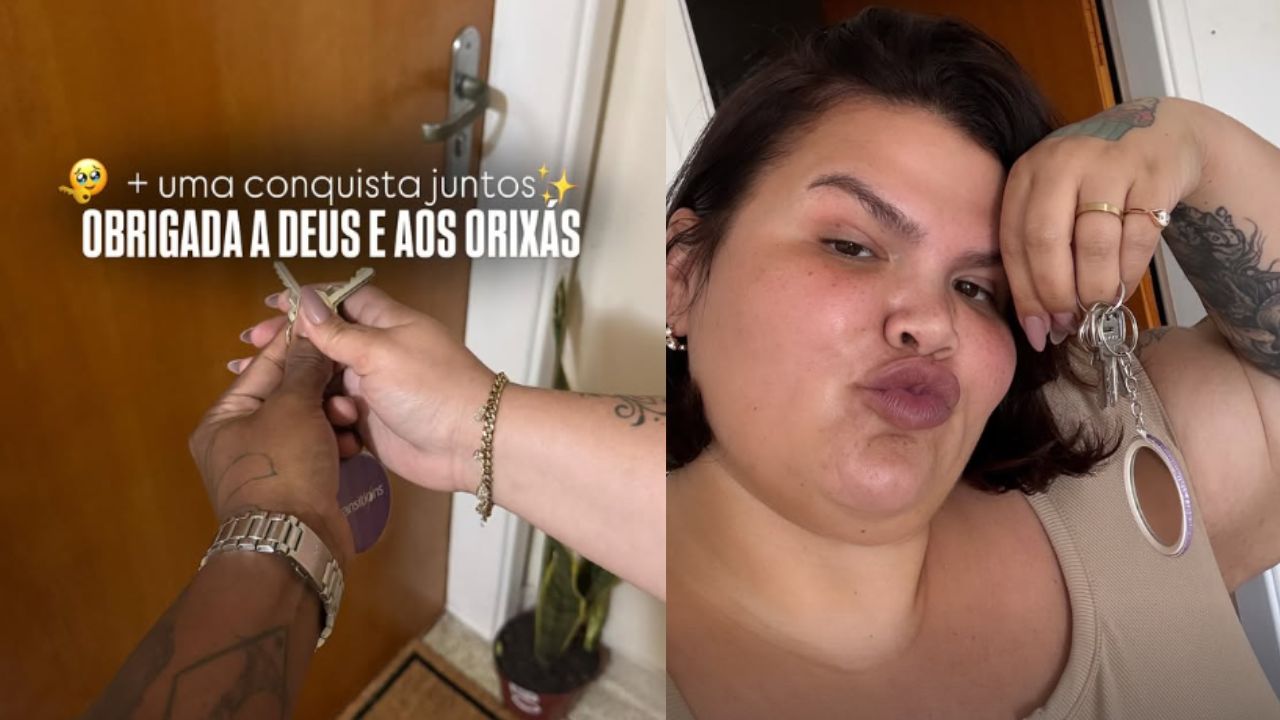 Thais Carla celebra compra de apartamento em São Paulo: ‘É simples mas amamos’