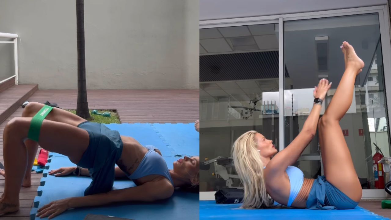 Focada, Yasmin Brunet expõe rotina pesada de treino: ‘Queimou’