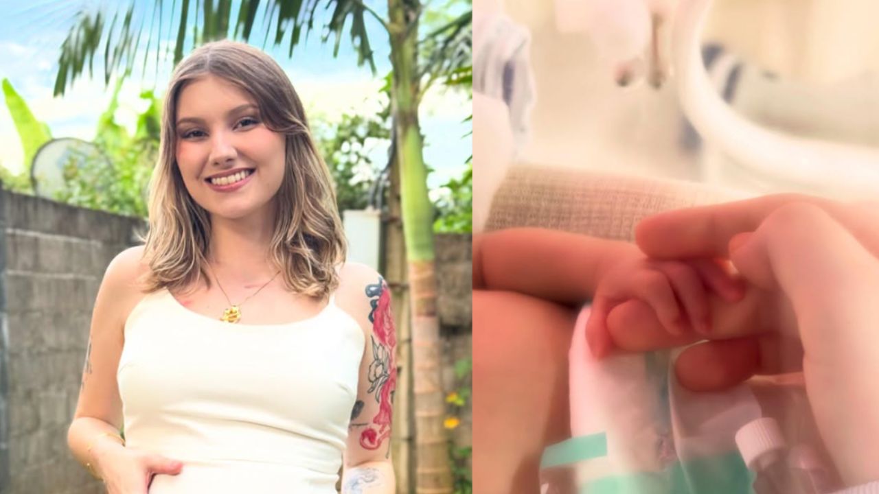 Isabel Veloso publica primeira foto do filho e se declara: ‘Descobri uma força’