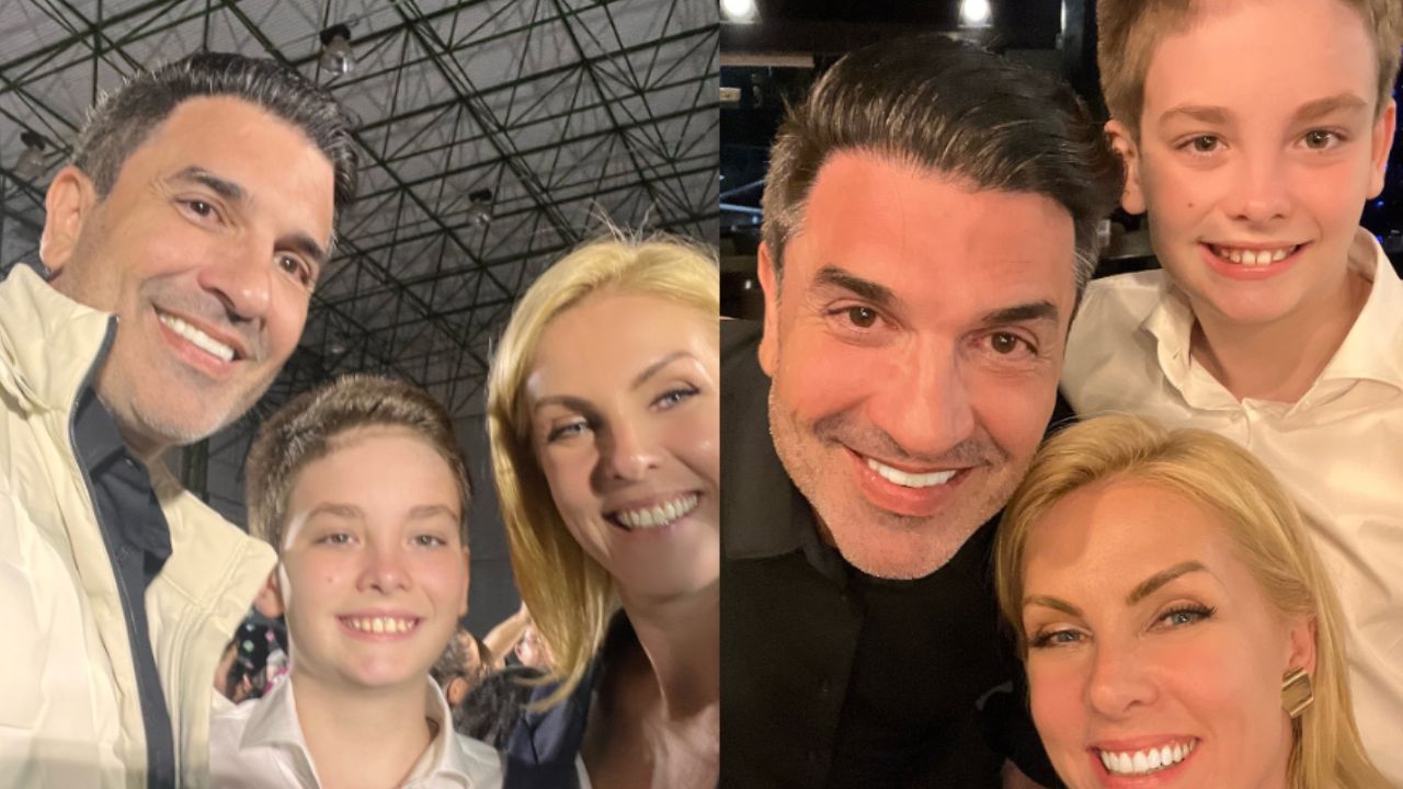 Com Edu Guedes, Ana Hickmann celebra momento especial e se declara a filho: ‘Orgulho’