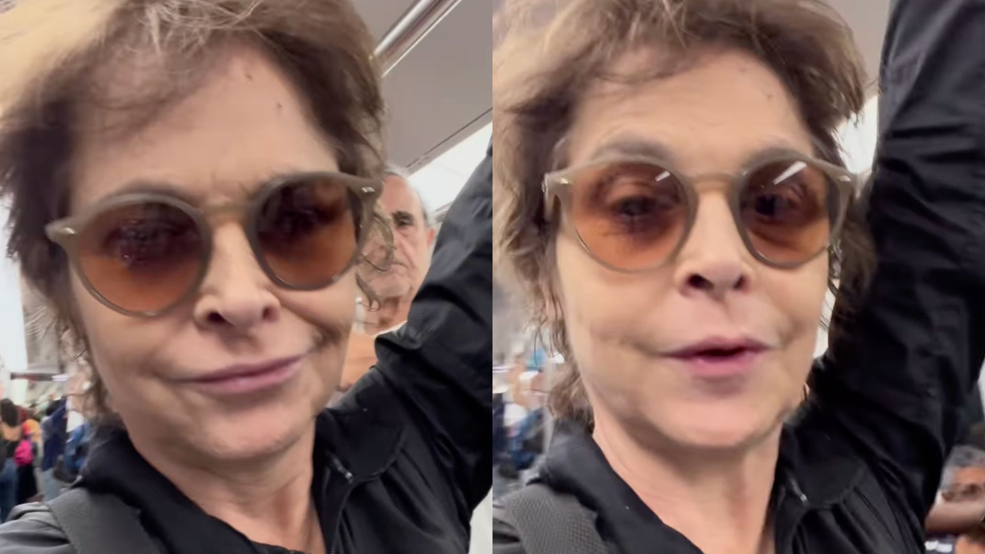 Perdeu tudo? Drica Moraes é flagrada andando de metrô no RJ
