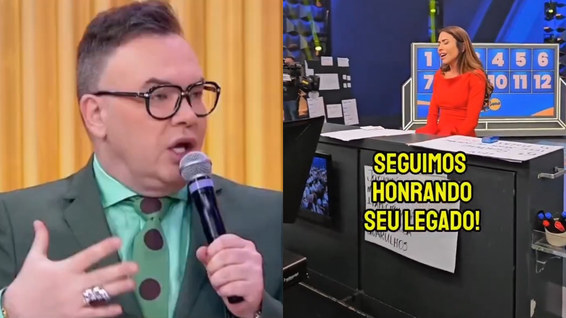 Felipeh Campos fala sobre Patrícia Abravanel chorar em gravação no dia do aniversário de Silvio Santos