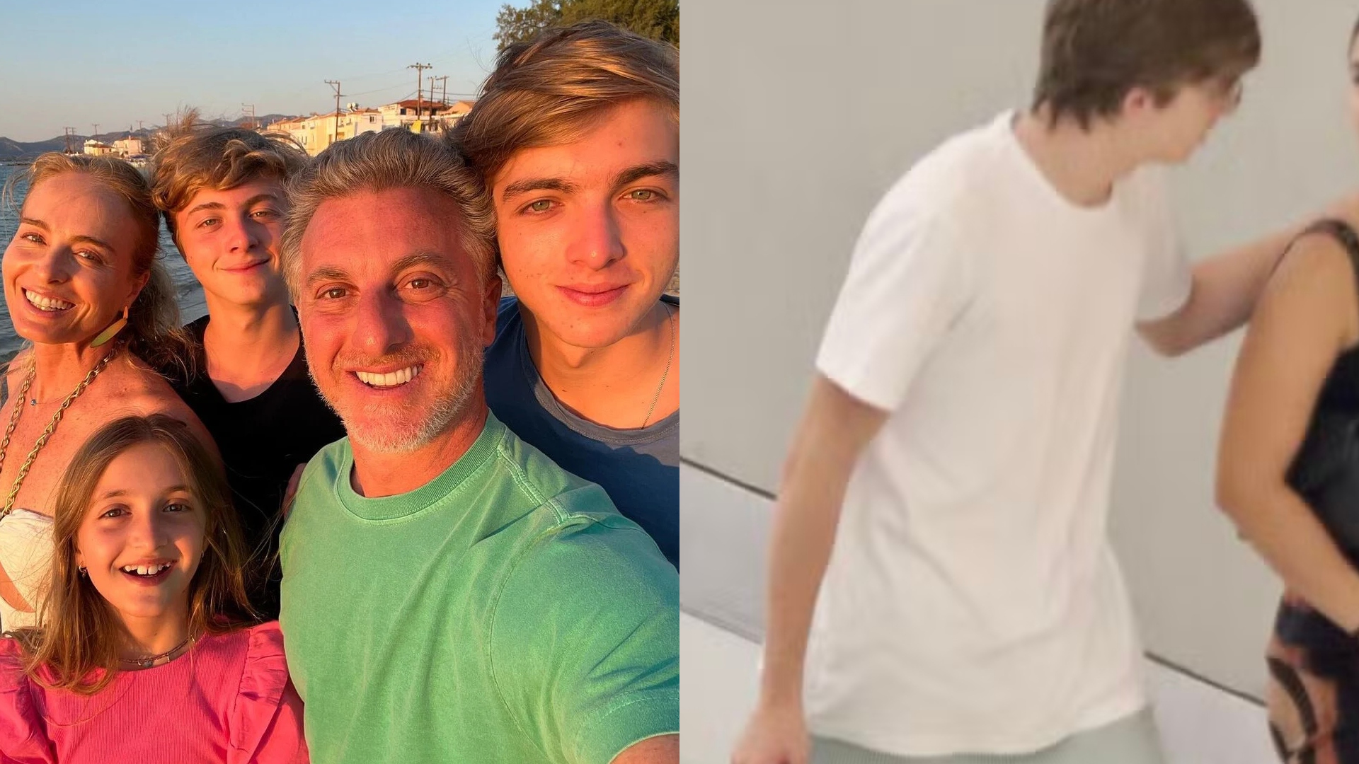 Primogênito de Angélica e Huck é flagrado em passeio raro com a namorada; veja