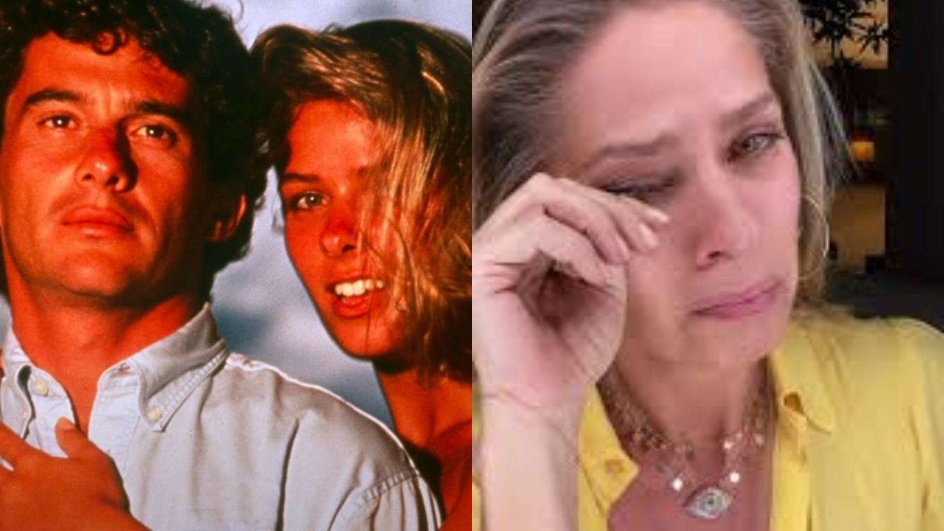 Galisteu relembra último telefonema para Ayrton Senna antes da tragédia: ‘Não corra!’