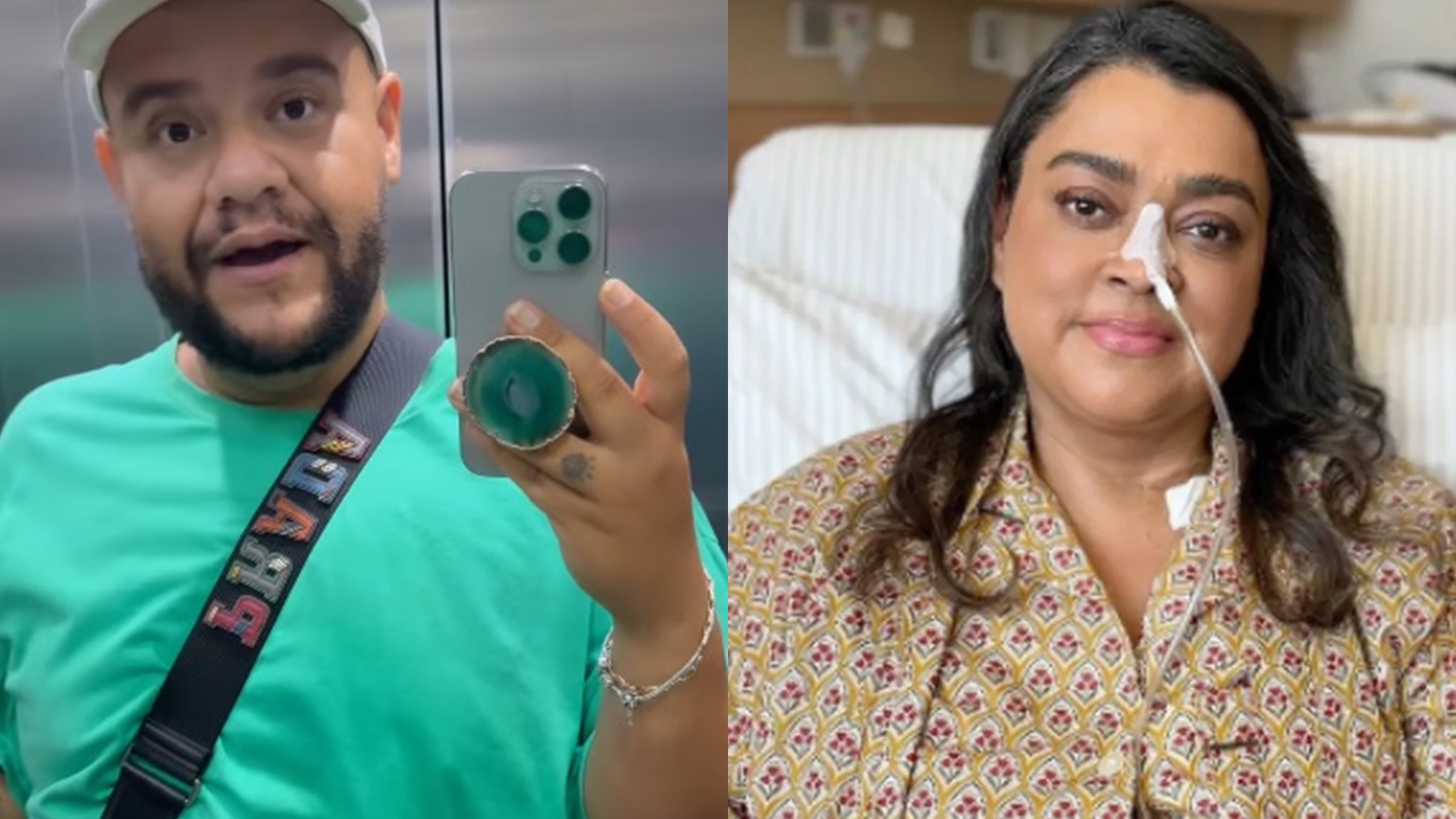 Gominho faz revelação sobre Preta Gil após visita no hospital: ‘Começou a fazer’