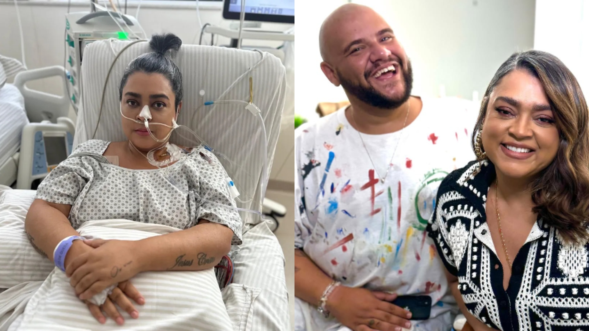 Internada, Preta Gil paquera enfermeiro e Gominho expõe: ‘Não tem UTI certa para ela’