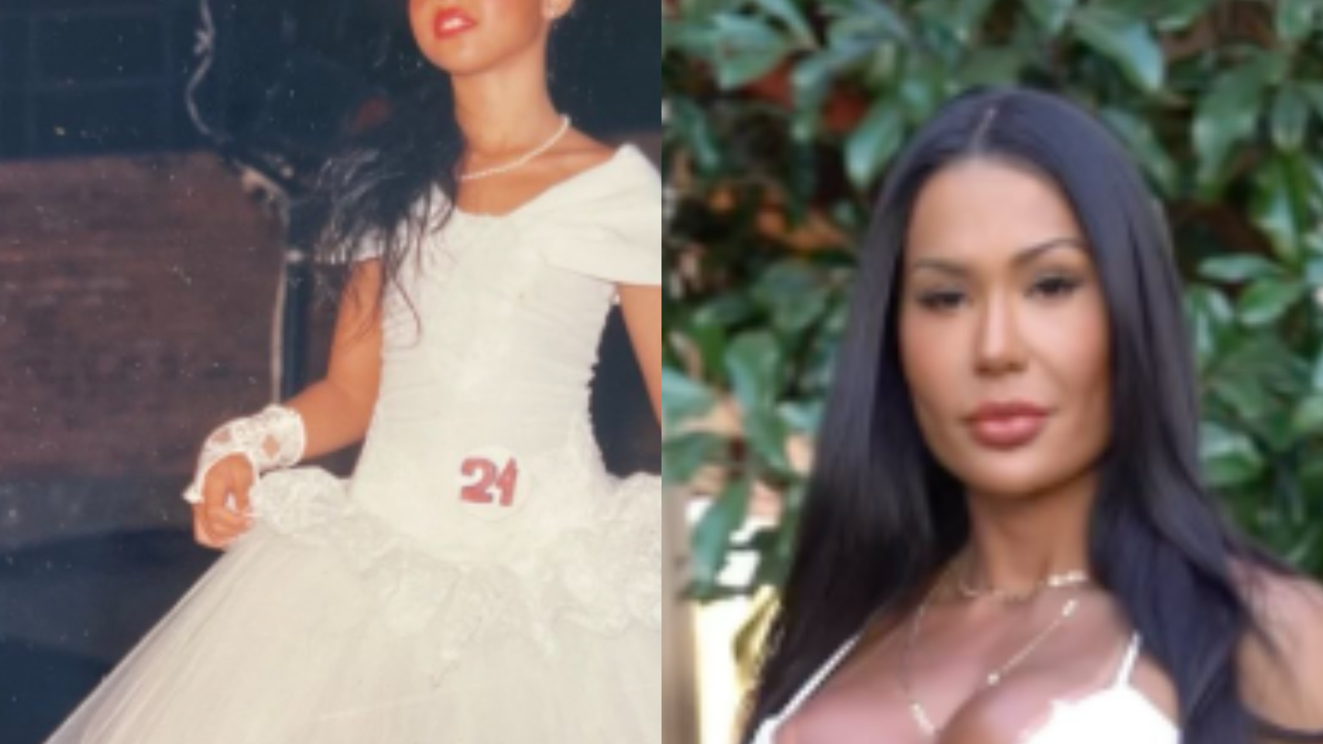 Mãe de Gracyanne Barbosa relembra momentos da filha no passado: ‘Nascida pra brilhar’