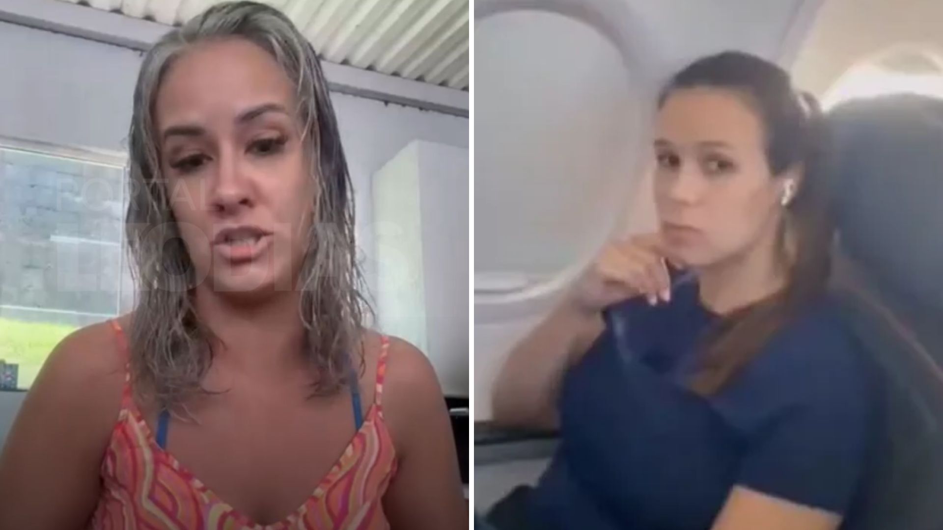 Quem é a mãe da criança do avião? Aline nega ter constrangido Jeniffer Castro