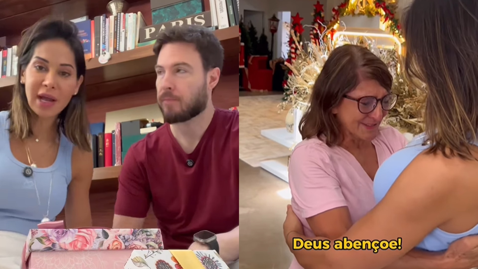 Maíra Cardi surpreende funcionários com cheque de R$ 10 mil para cada no Natal