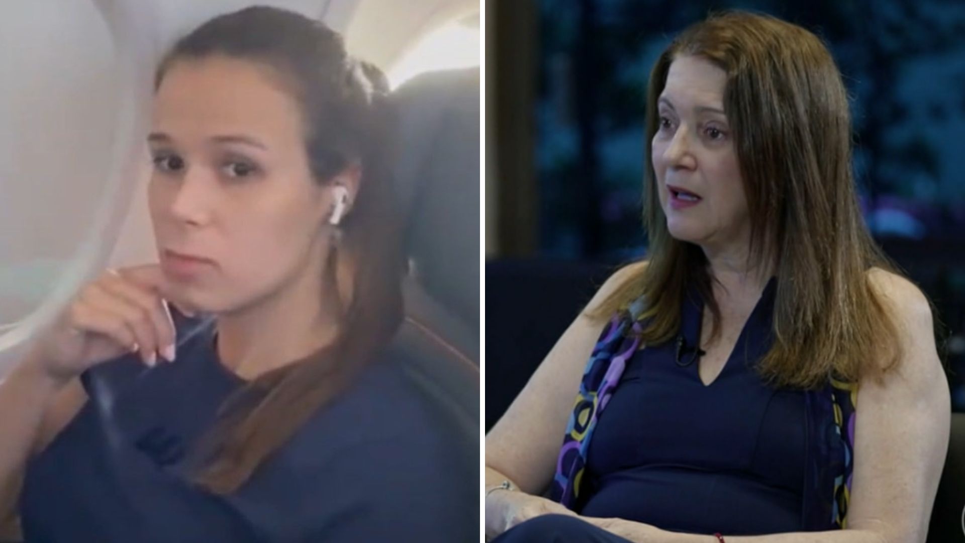 Mulher que filmou treta de criança mimada em voo desabafa: ‘Eu não fui forte’