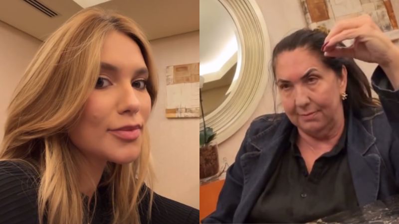 ‘Nunca imaginei’: Virginia presenteia a mãe com viagem dos sonhos; saiba o destino