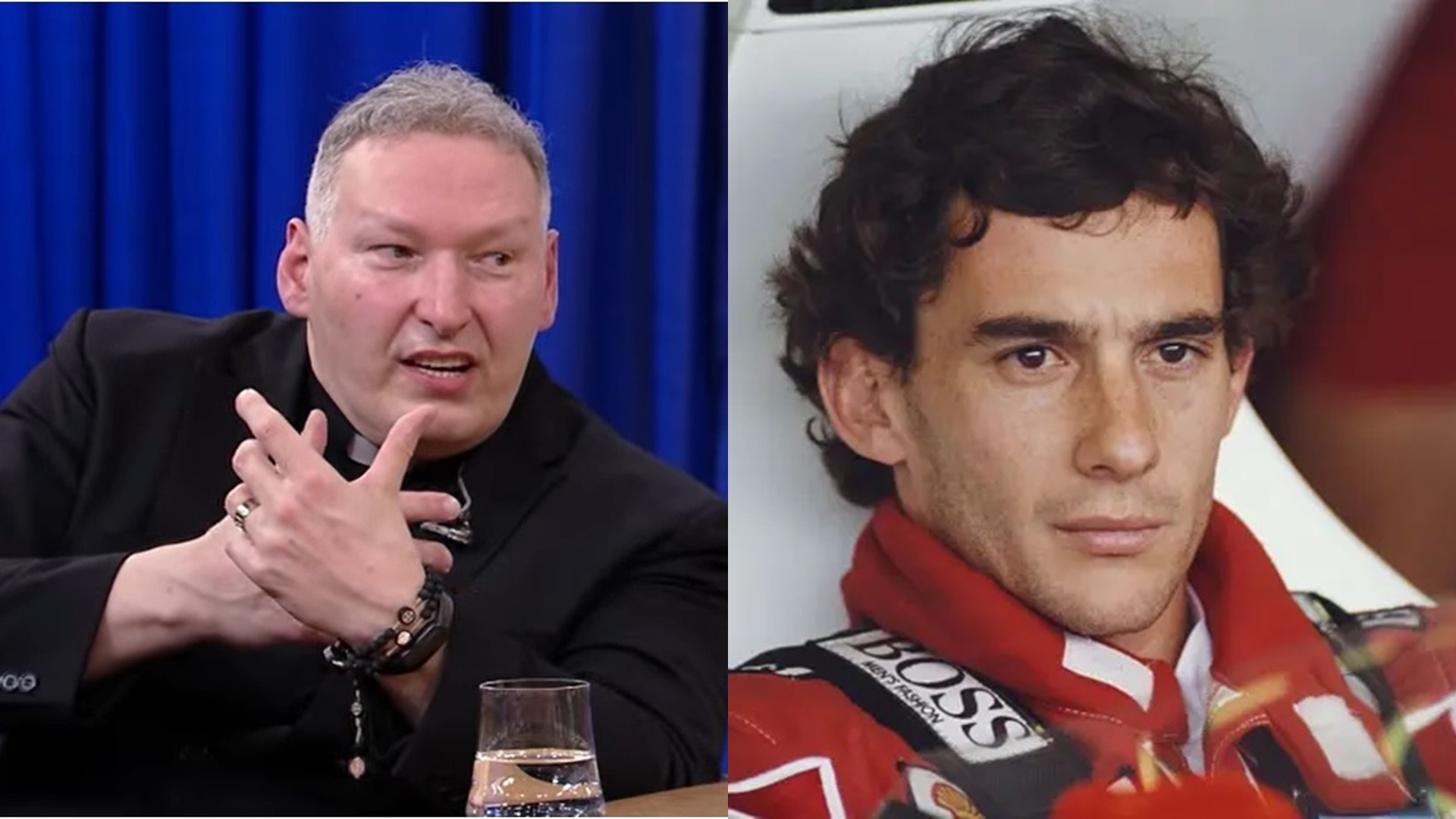 Padre Marcelo Rossi expõe ajuda de Ayrton Senna em retorno à igreja: ‘Afastado de Deus’