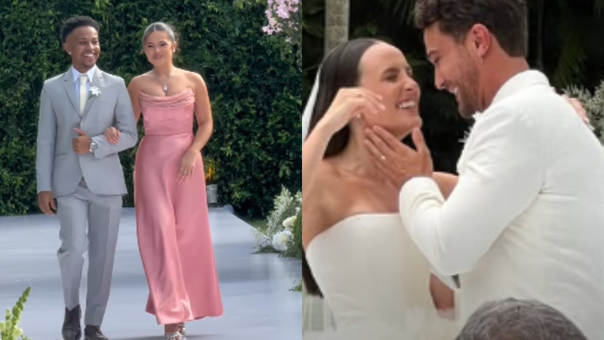 Padrinho de Larissa Manoela se emociona e dá detalhes do casamento: ‘Especial demais’