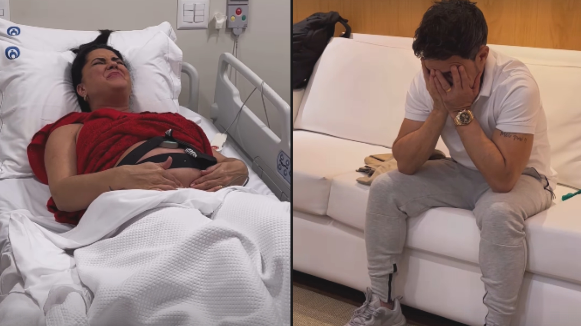 Fortes contrações e muita emoção: Graciele Lacerda mostra detalhes do parto da filha