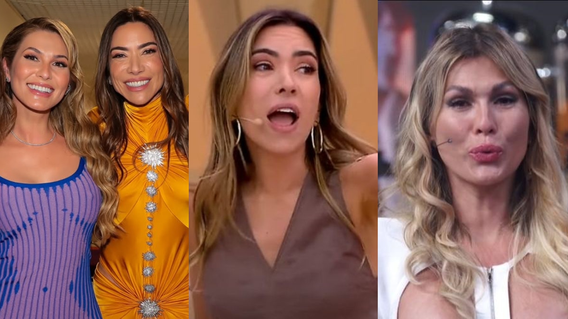 Lívia Andrade e Patrícia Abravanel tiveram troca de farpas na web antes do Melhores do Ano