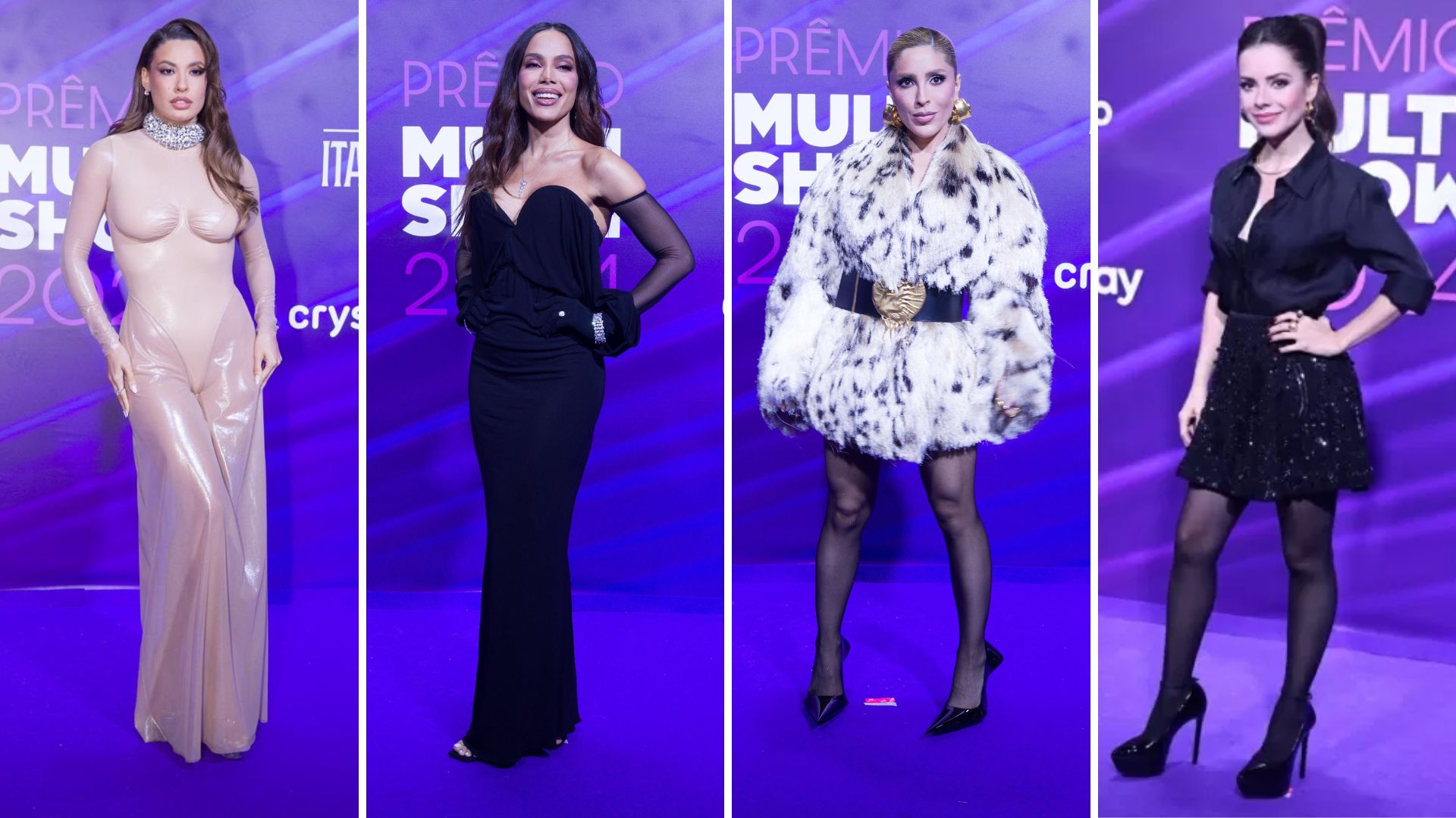 Qual melhor look do Prêmio Multishow 2024? Famosos entregam estilo em evento