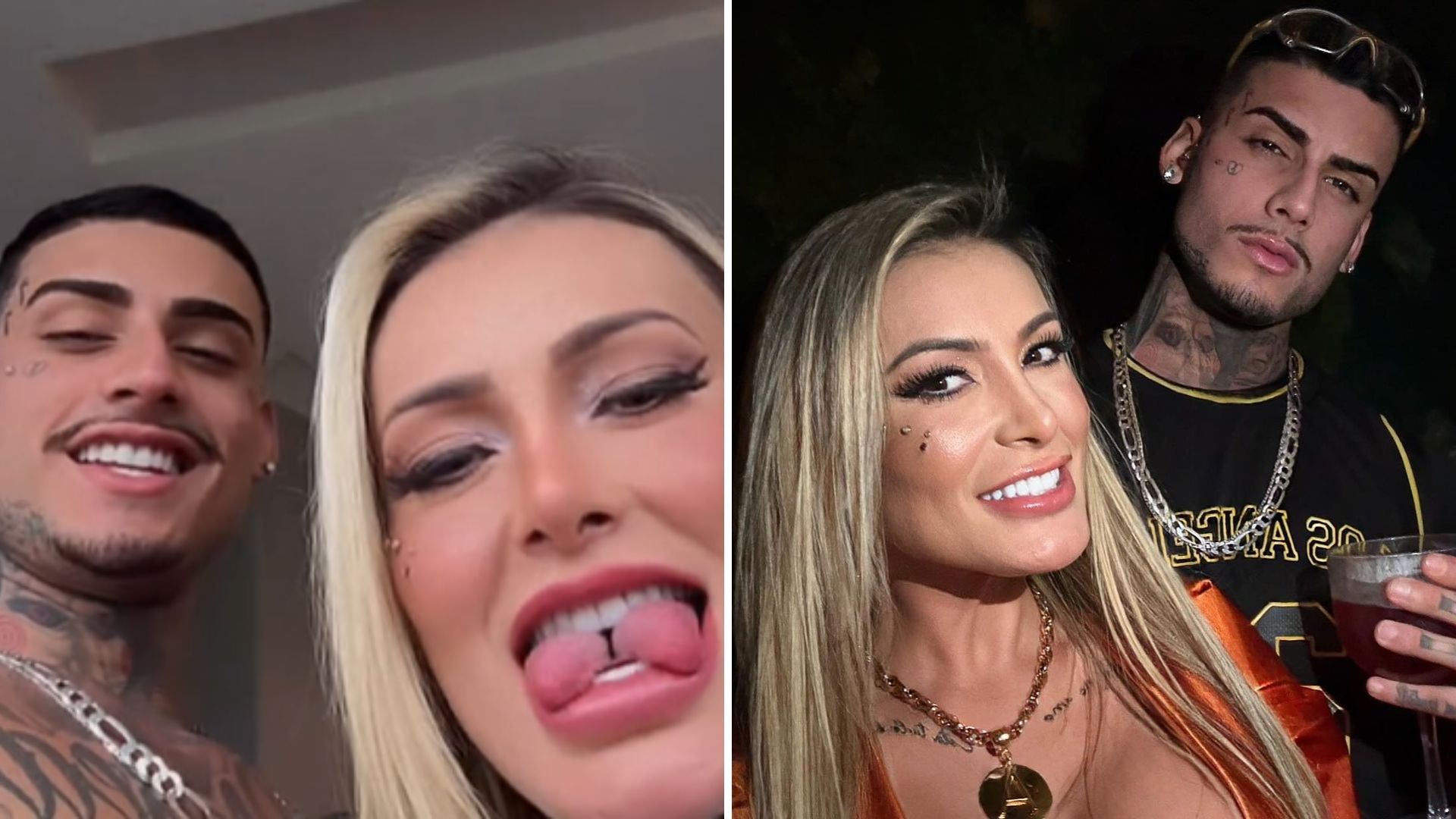 Quem é o novo namorado de Andressa Urach? Modelo vive relação tripla