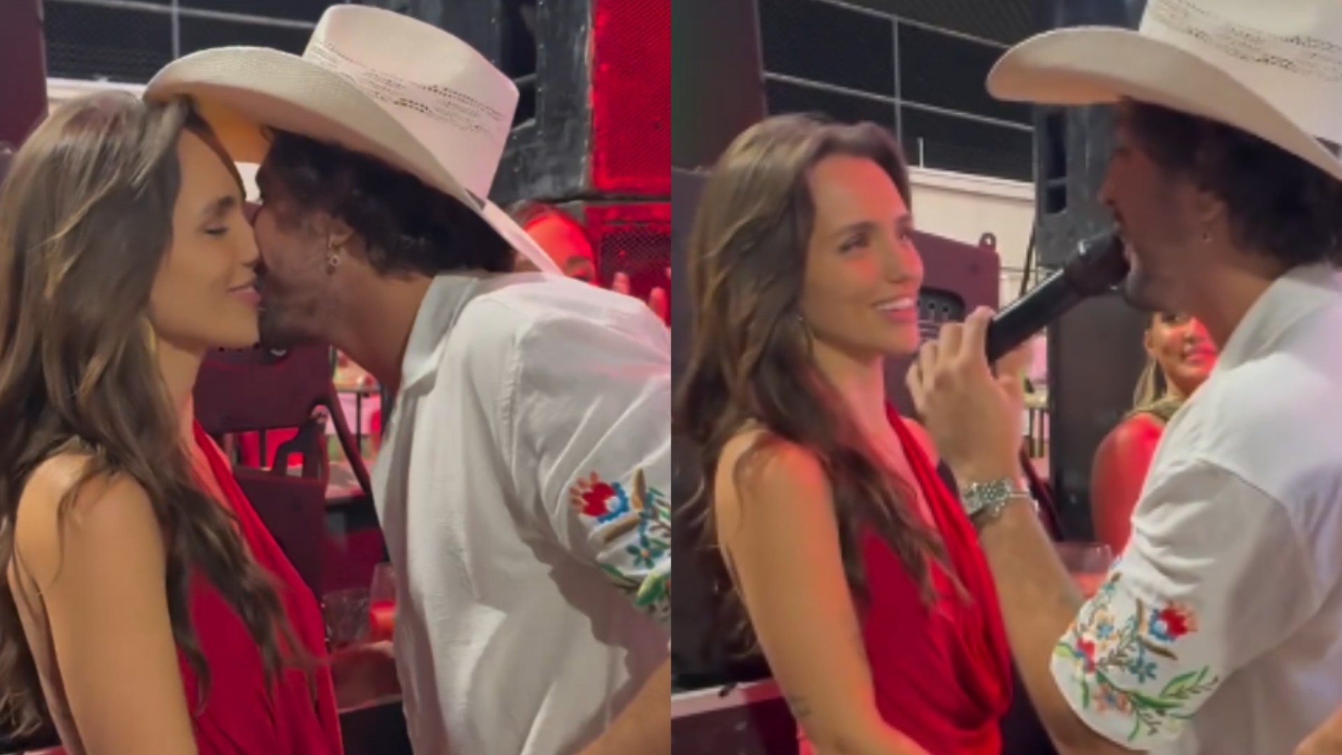 Apaixonado, Nattan dança agarradinho e declara música romântica à Rafa Kalimann
