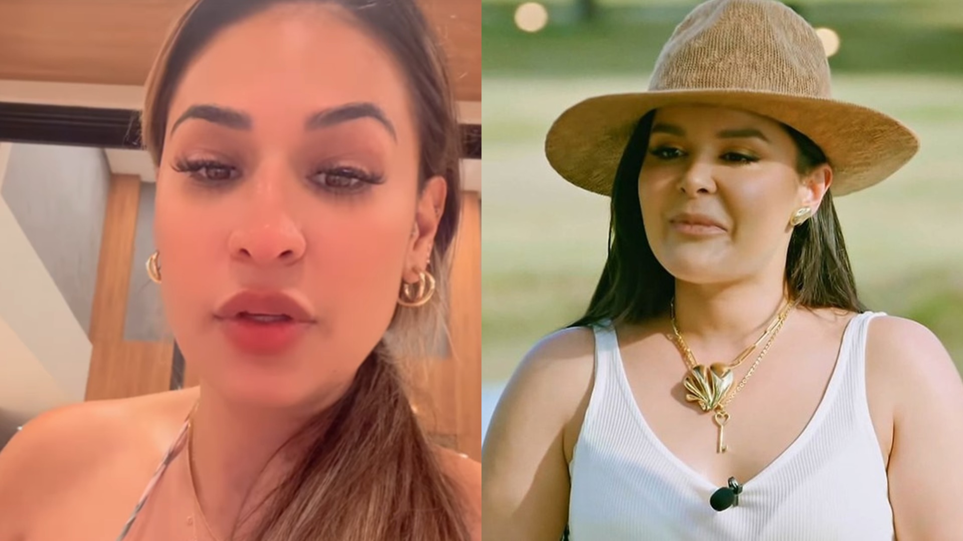 Simone se pronuncia após Maraisa curtir vídeo de Ratinho falando mal dela: ‘Conheço’