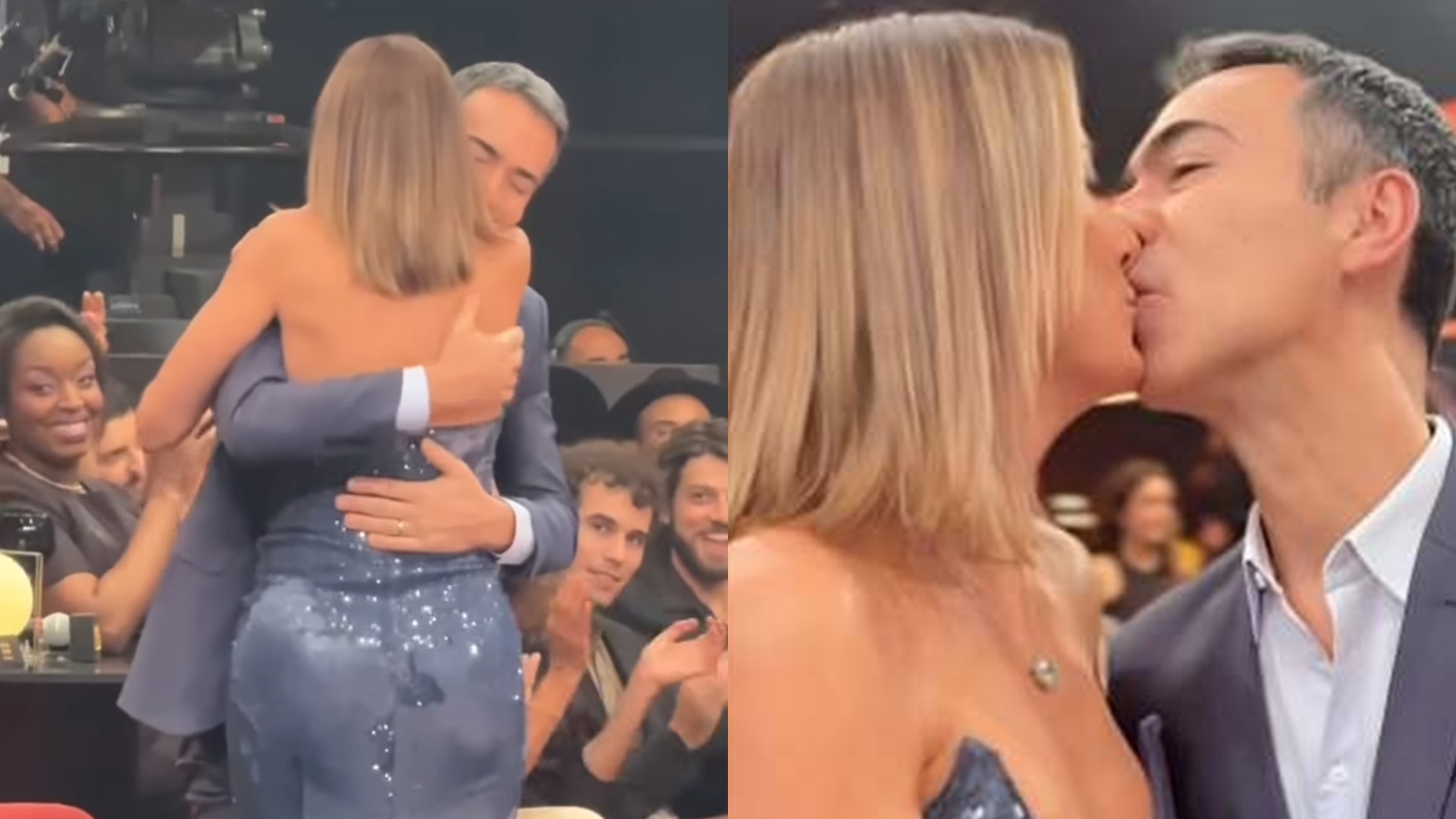 Ticiane Pinheiro comemora prêmio de Cesar Tralli no Melhores do Ano: ‘Me da orgulho’