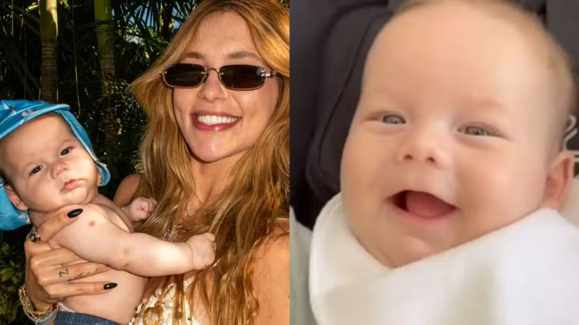 Virginia se mostra encantada pelo filho, José Leonardo: ‘Essa perfeição saiu de mim?’