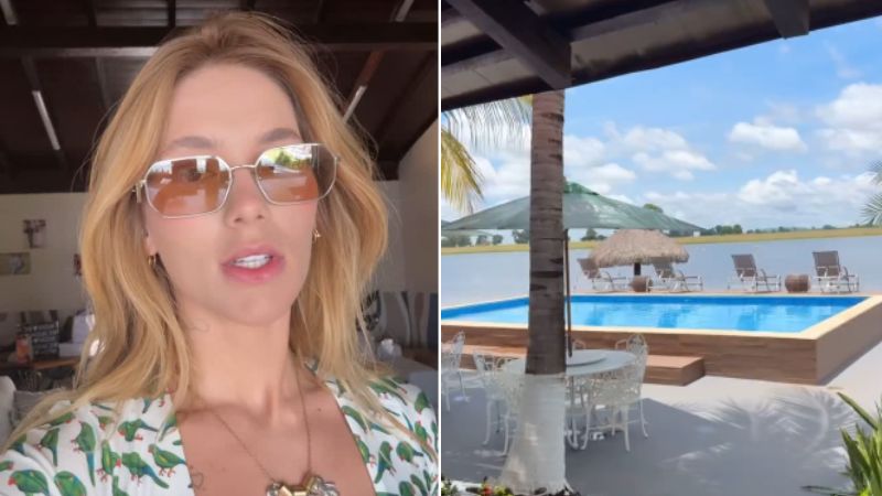 Virginia revela detalhes luxuosos da decoração de Ano Novo na fazenda de Leonardo
