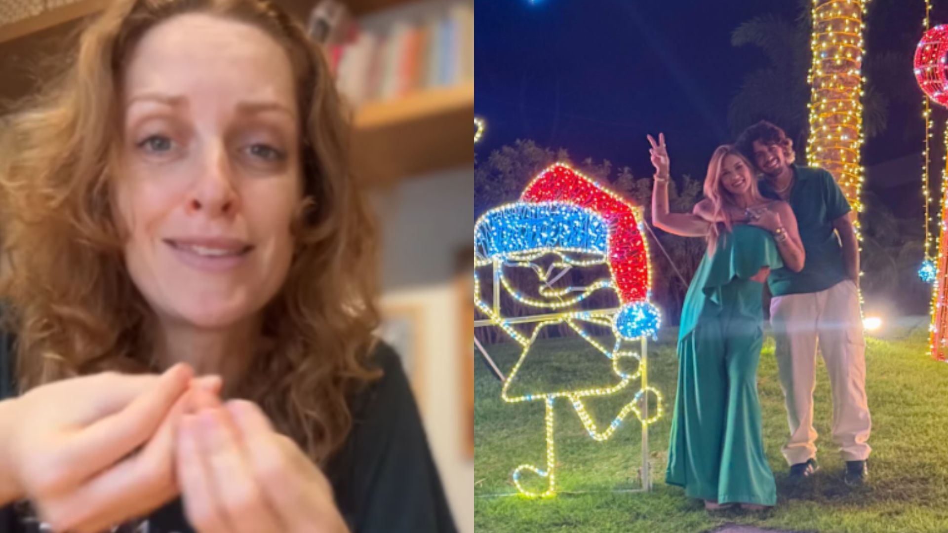 Atriz detona decoração natalina de Virginia e dispara: ‘Parece de shopping’