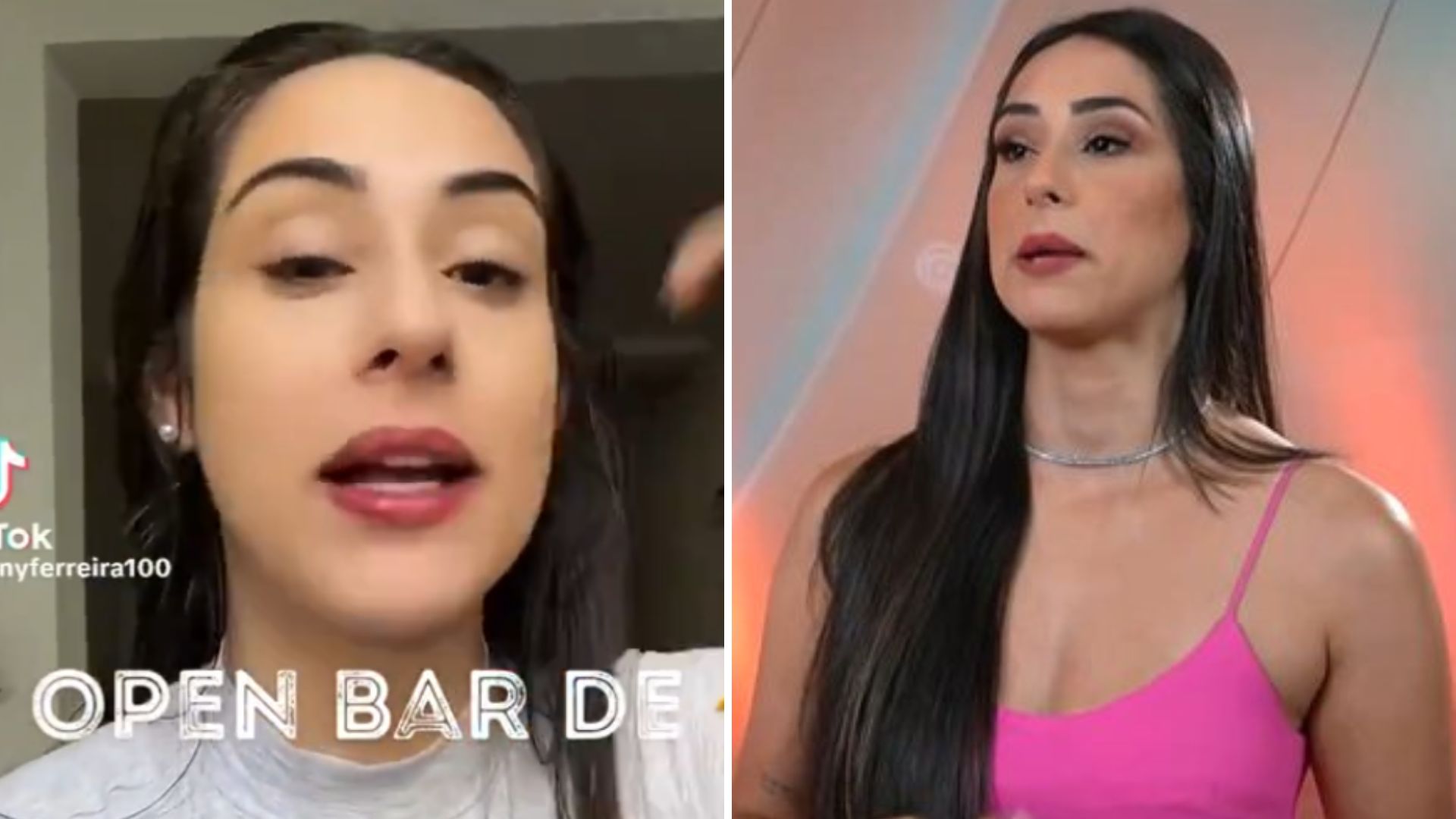 BBB 24: Deniziane viraliza com vídeo hilário sobre “Open Bar de pint*”