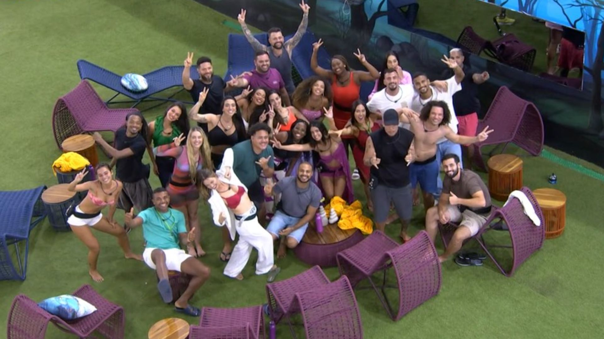 BBB 24: Pagode é o tema da primeira festa com Péricles, Soweto e Menos é Mais