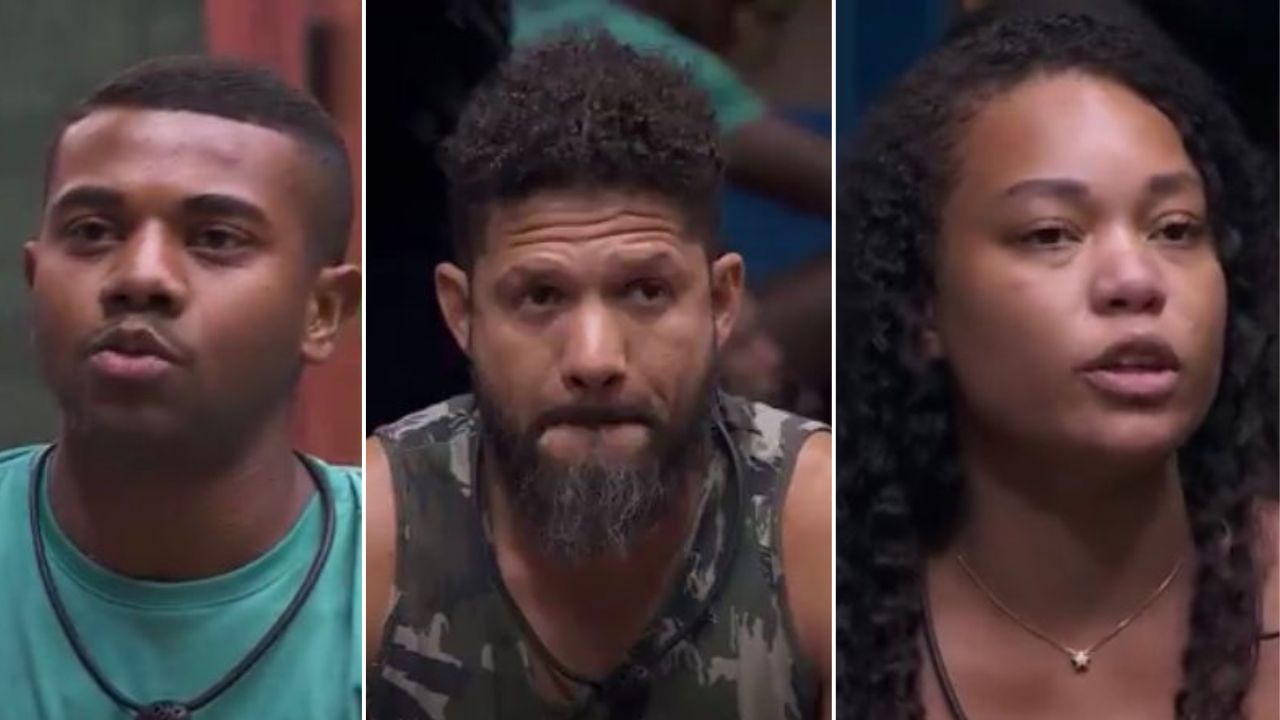 BBB 24: Davi, Talita e Juninho formam o segundo paredão da temporada