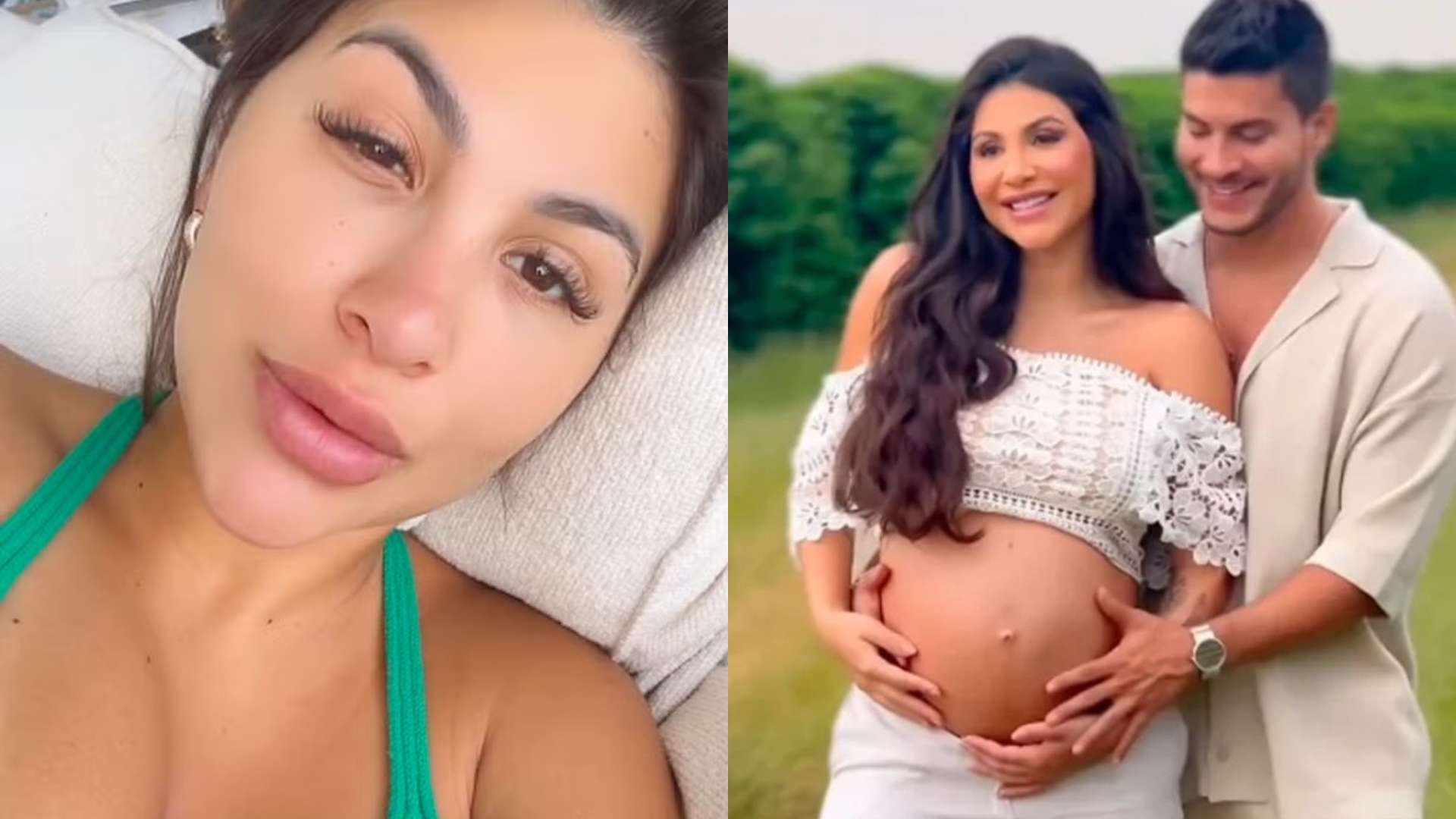 Grávida, Jheny Santucci desabafa ao perder tampão com 33 semanas: “Medo”