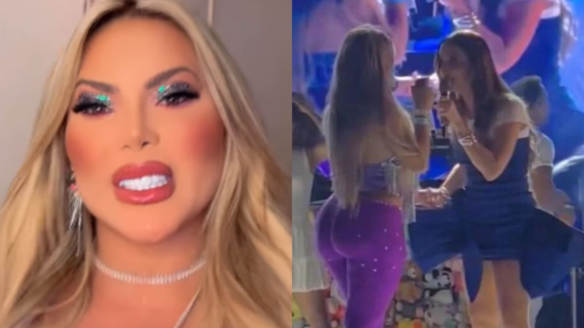 Kally Fonseca dá vexame em show de Claudia Leitte e é expulsa do palco