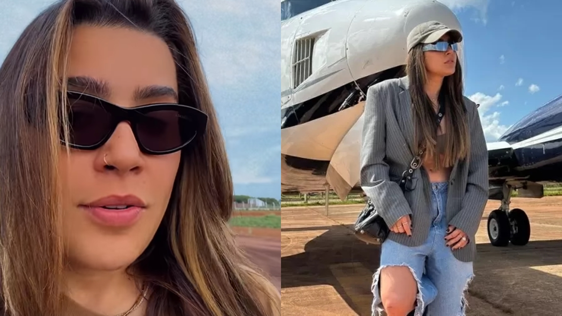 Lauana Prado tem voo cancelado após tentativa de arrombamento por bandidos