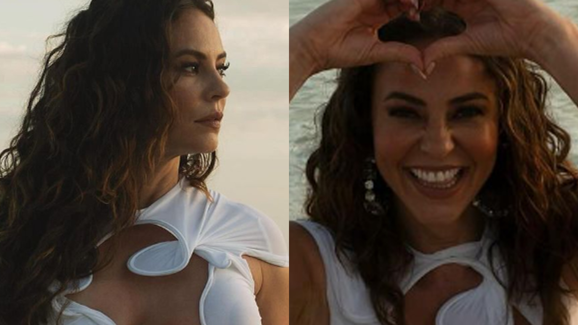 Paolla Oliveira tira sutiã e aposta em vestido recortado na virada: “Deusa”
