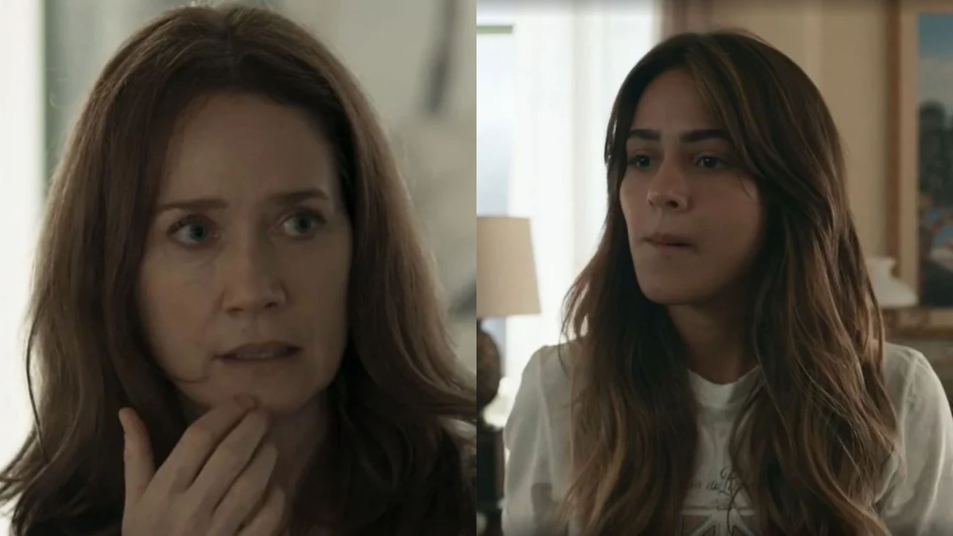 Renascer: Sandra abre os olhos de Dona Patroa e detona o pai